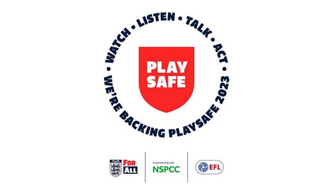 Football unites for Play Safe weekend