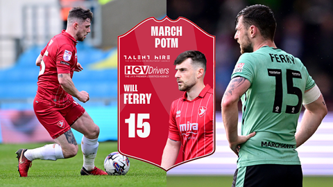 Ferry wins March Player of the Month award