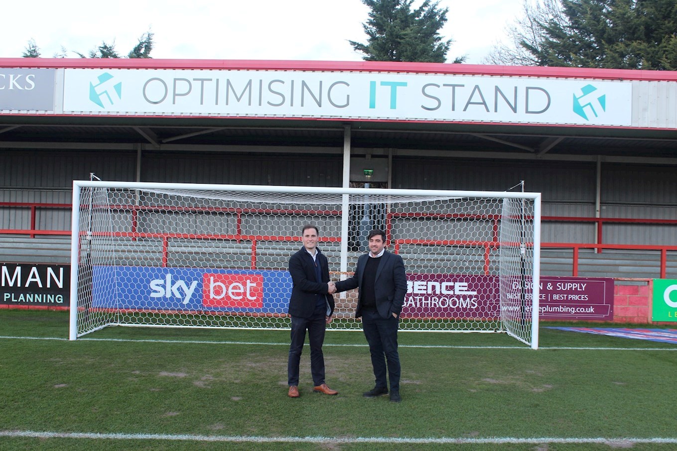 Optimising It Secure Stand Naming Rights For The Prestbury Road End - News - Cheltenham Town Fc